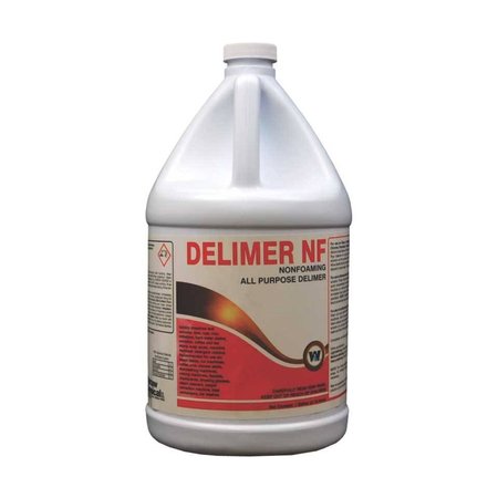 Delimer NF, Nonfoaming All Purpose Delimer, 1-Gallon, 4PK -  WARSAW CHEMICAL, 21510-0000004